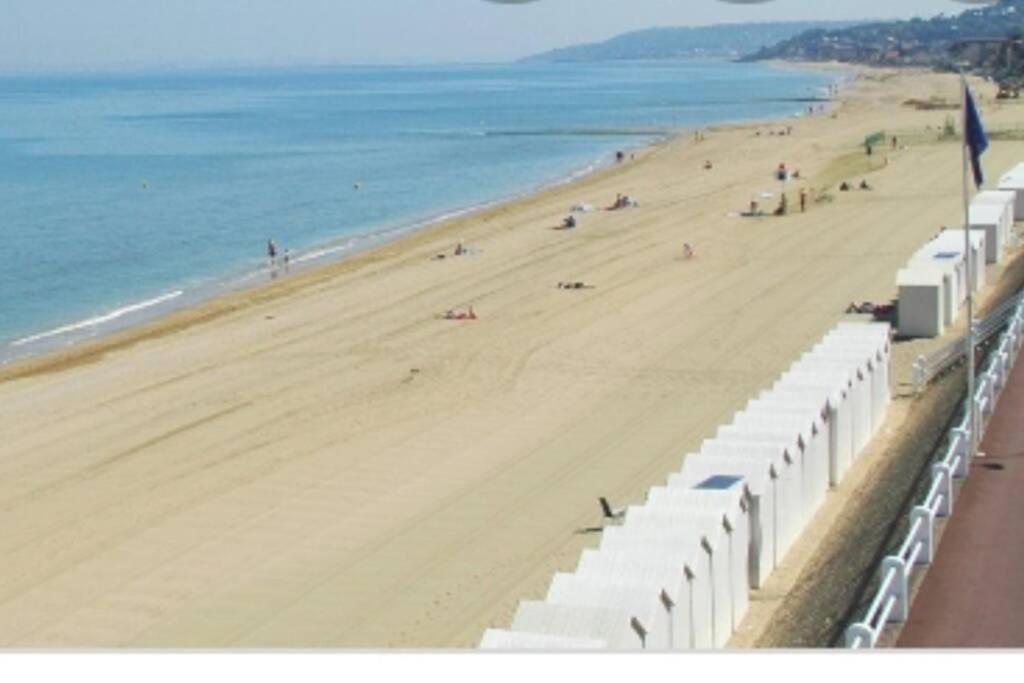 T2 Cosy/Balcon Sud Ouest/300M-Mer/Villers Sur Mer Bagian luar foto
