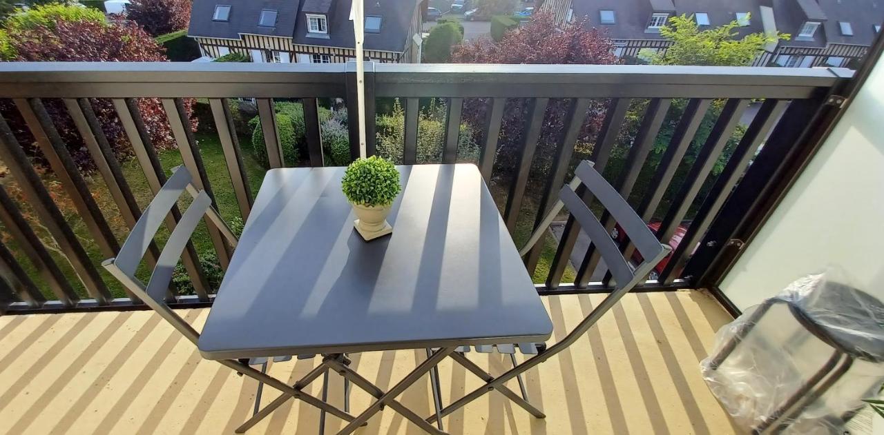 T2 Cosy/Balcon Sud Ouest/300M-Mer/Villers Sur Mer Bagian luar foto